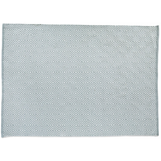 5026134540644 PT540644 Hug Rug Woven Diamond Rug Sky Grey 160X230cm