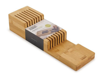 DrawerStore™ Bamboo Compact Knife Organiser