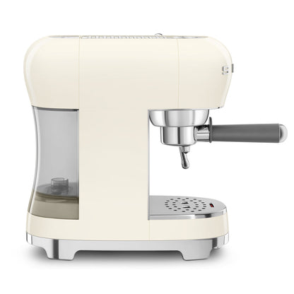 8017709332679 SMEG ECF02 Espresso Coffee Machine in Cream ECF02CRUK Brambles Cookshop 2