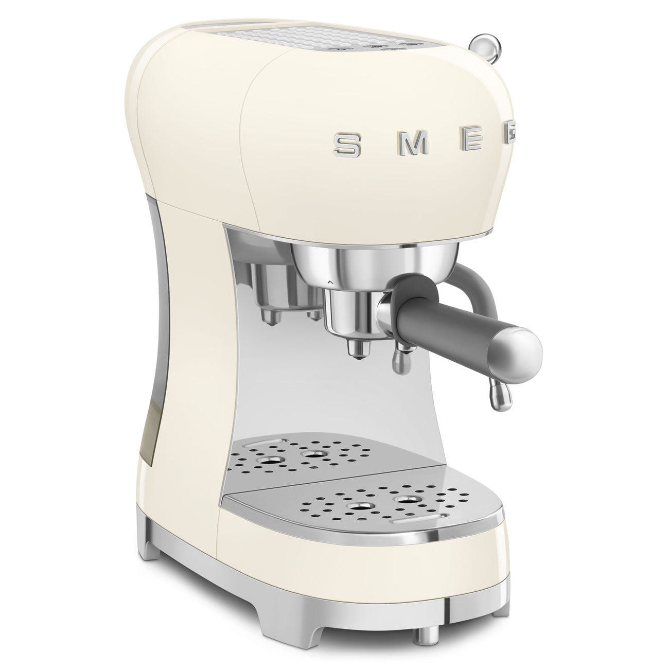 8017709332679 SMEG ECF02 Espresso Coffee Machine in Cream ECF02CRUK Brambles Cookshop 4