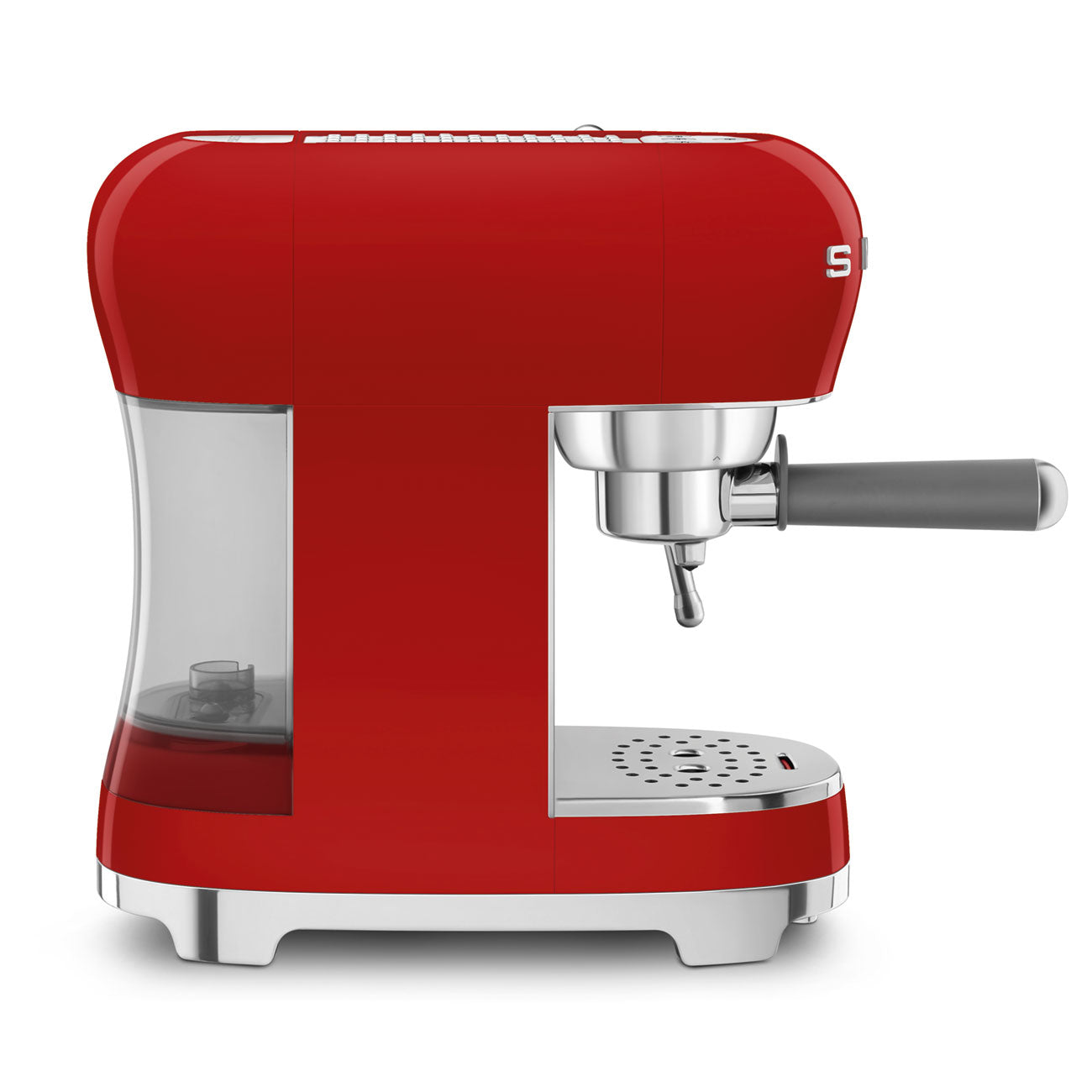 8017709332648 SMEG ECF02 Espresso Coffee Machine in Red ECF02RDUK Brambles Cookshop 2