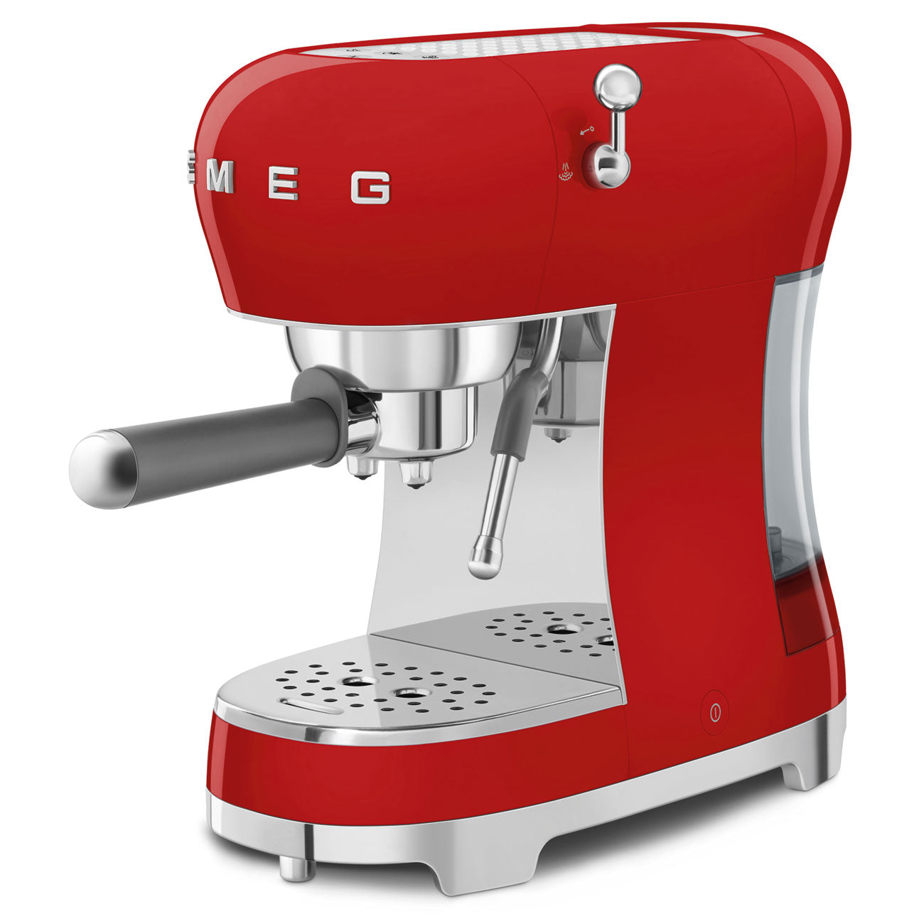 8017709332648 SMEG ECF02 Espresso Coffee Machine in Red ECF02RDUK Brambles Cookshop 3