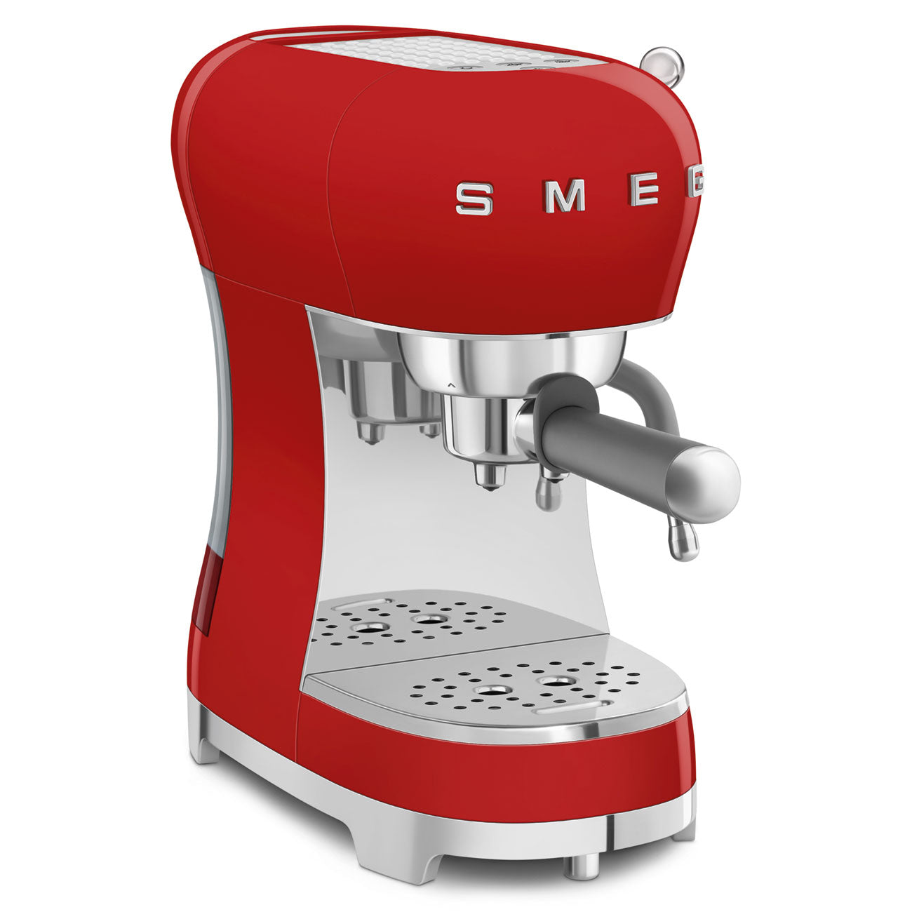 8017709332648 SMEG ECF02 Espresso Coffee Machine in Red ECF02RDUK Brambles Cookshop 4