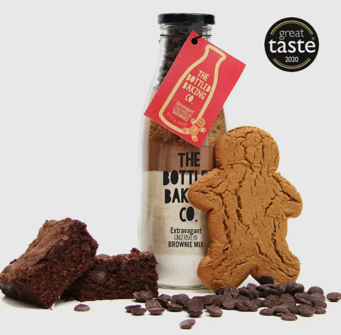 Gingerbread Brownie Baking Mix in A Bottle 750ml
