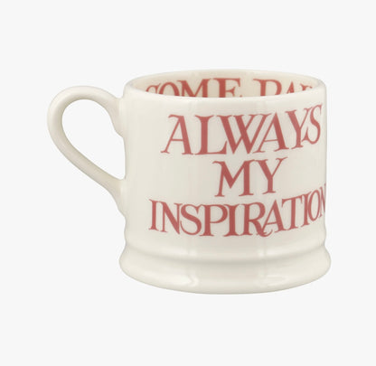 Emma Bridgewater Pink Toast My Brilliant Friend Small Mug 175ml