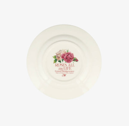 Roses 8 1/2 Inch Plate