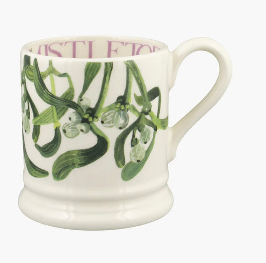 Emma Bridgewater Mistletoe Half Pint Mug