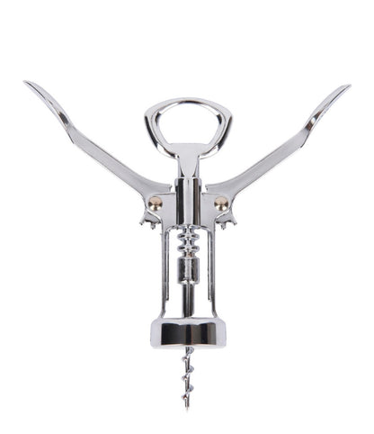 BarCraft Double Handled Chrome Wing Corkscrew