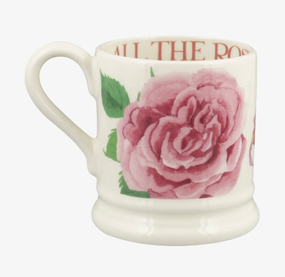 Emma Bridgewater Roses all my life Half Pint Mug