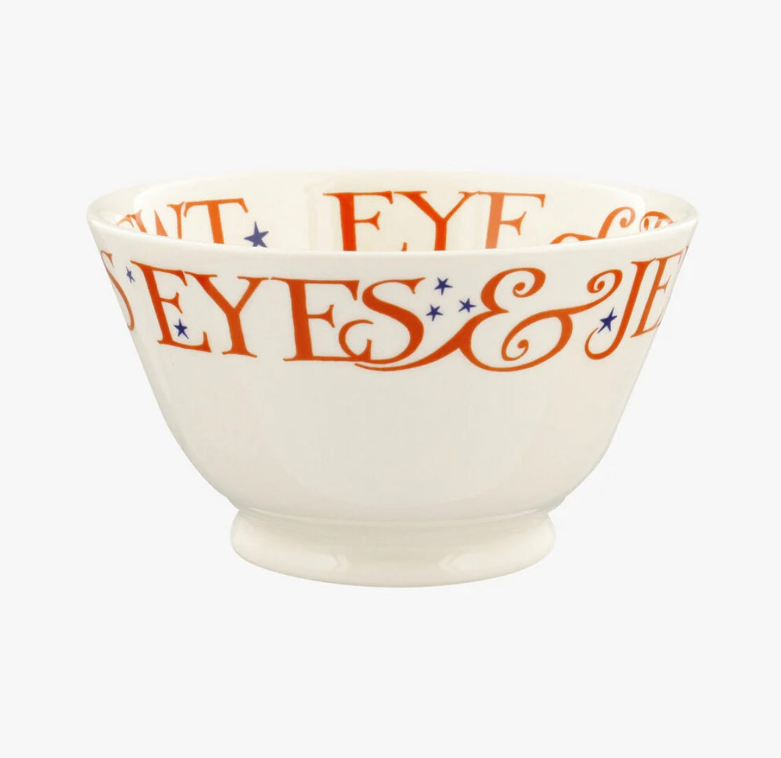 Emma Bridgewater Halloween Toast & Marmalade Small Old Bowl