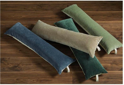 Walton & Co. Velvet draught excluder - Taupe