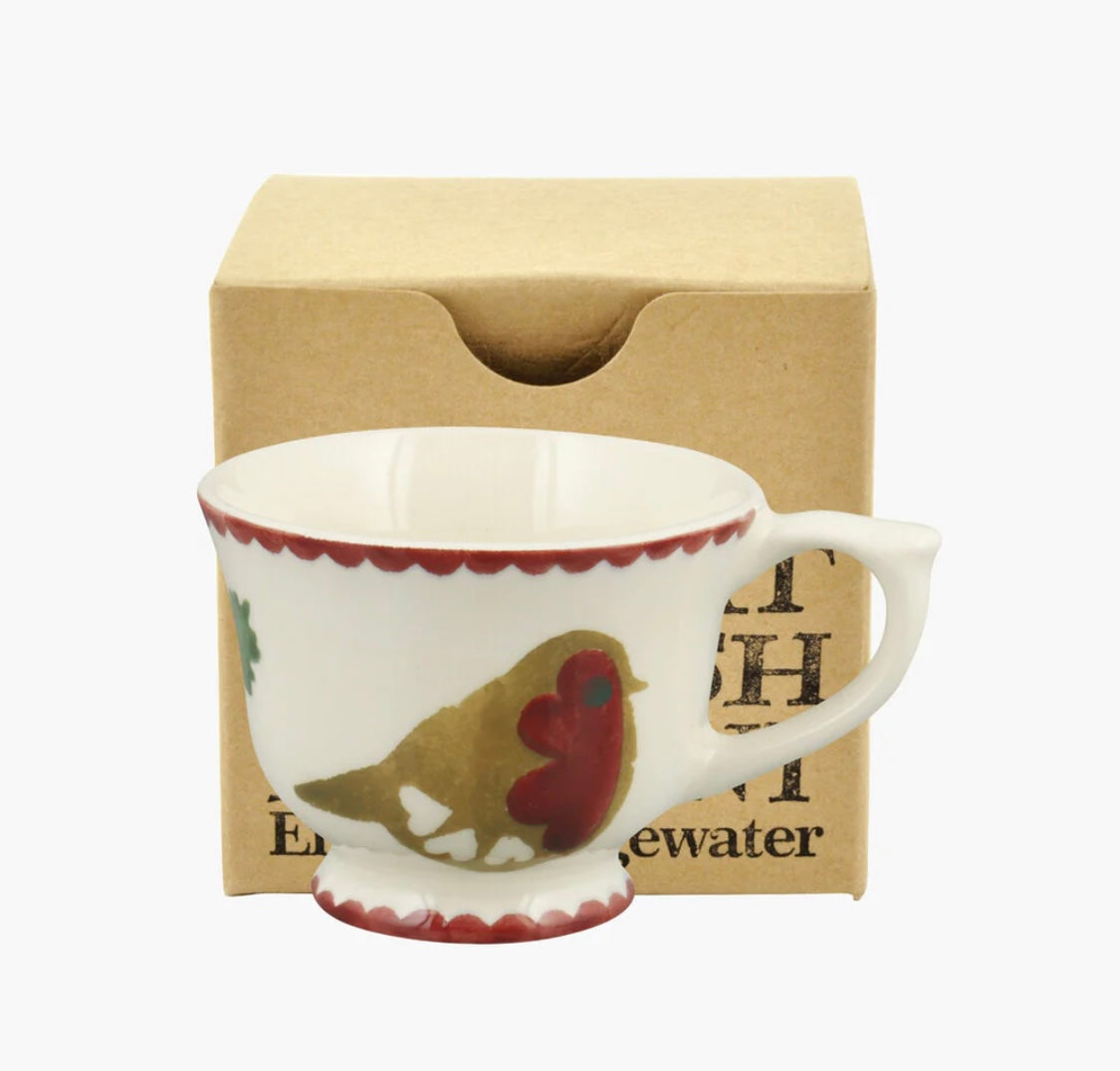 Emma Bridgewater Christmas Joy Tiny Teacup Boxed