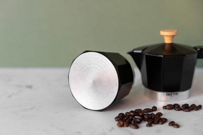 La Cafetière Venice Aluminium Espresso Maker, 3-Cup, Black