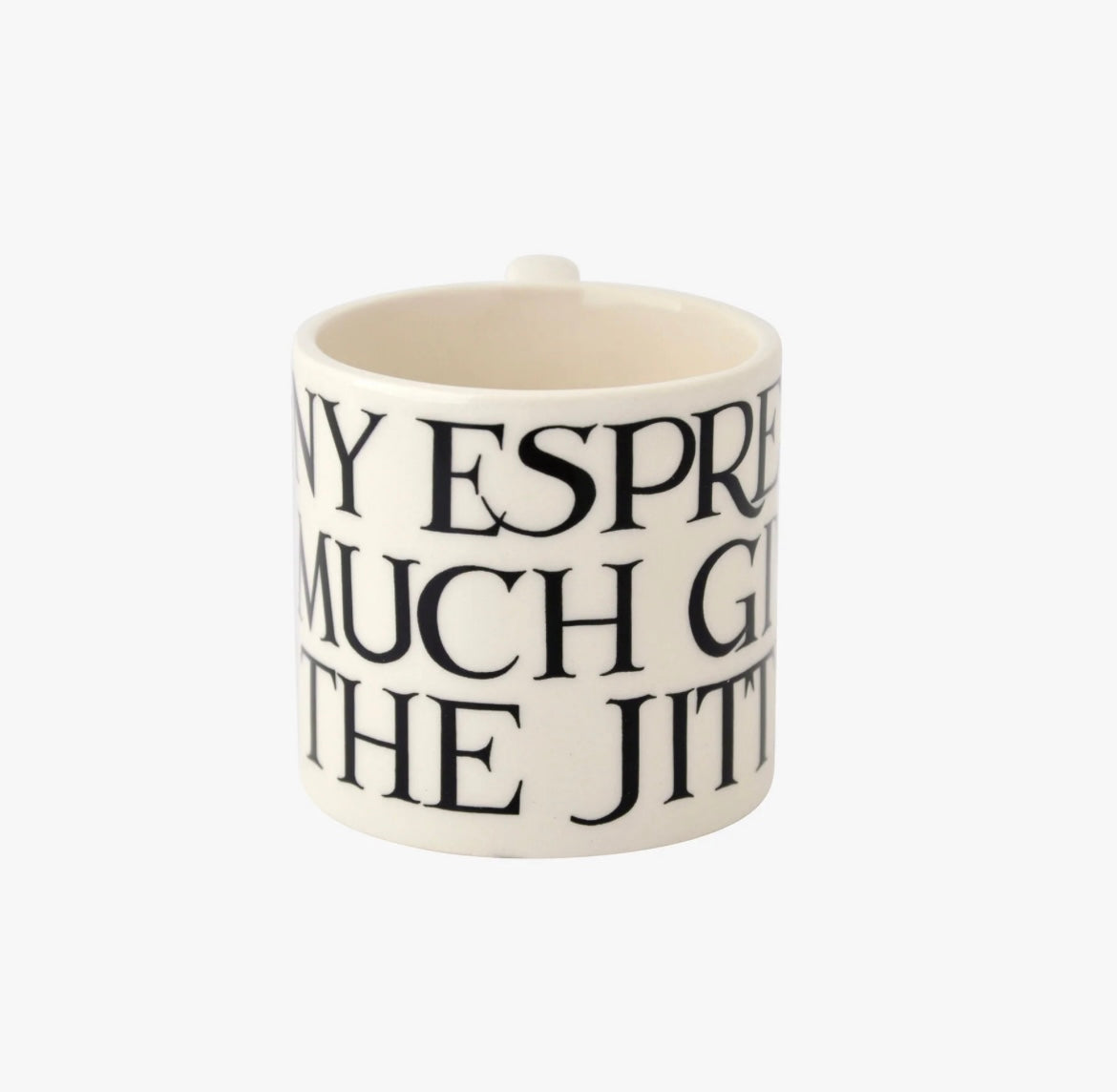 Emma Bridgewater Black Toast Espresso Mug