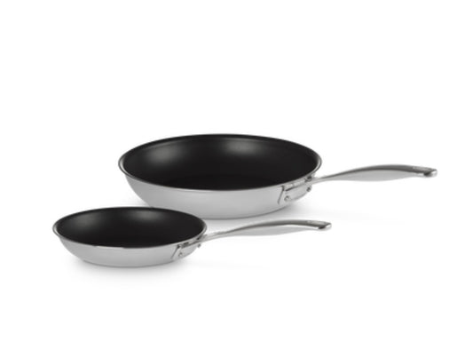 Le Creuset Signature Stainless Steel Non Stick 2-Piece Frying Pan Set