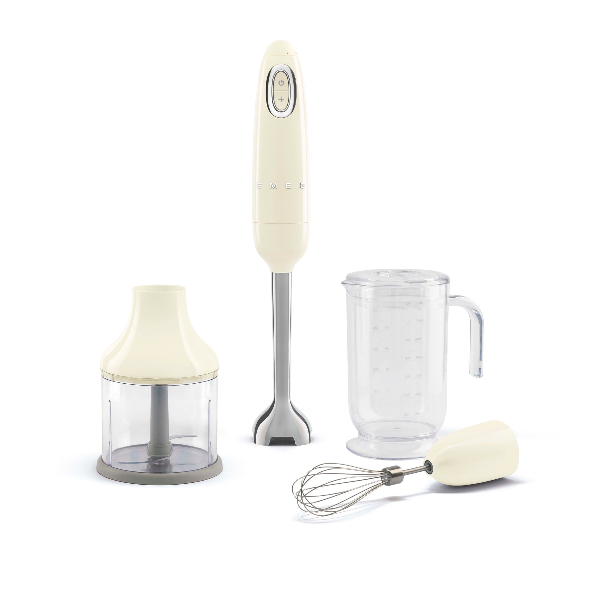 8017709343835 SMEG Hand Blender with Accessories Cream HBF03CRUK HBF03CRUK