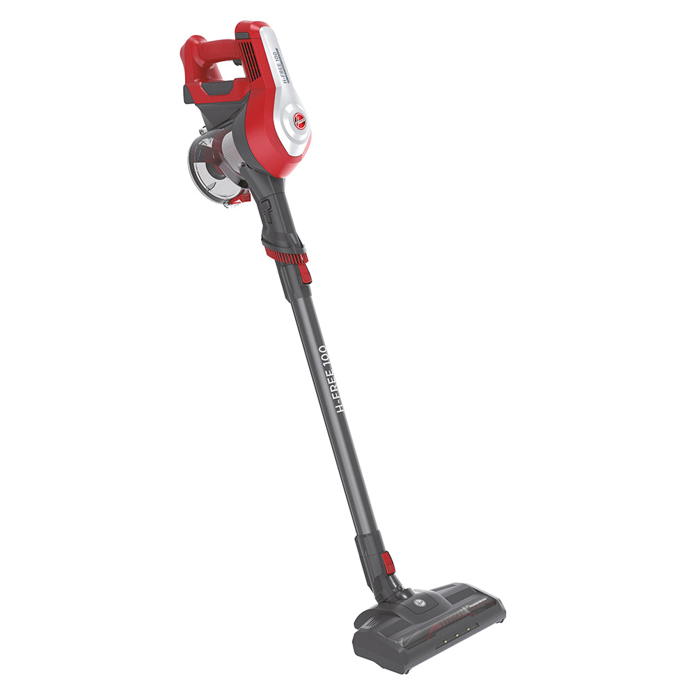 8059019051314 HOOVER HF122RDD001 H-Free 100 PETS 3-in-1 Cordless Stick Vacuum with Easy-Empty Bin, 25-Minute Runtime, Pet Hair Remover & Mini Turbo Brush, Dusting Brush & Crevice Tool Onboard, 0.9 Litres, 22V, Red HF122RDD001 Brambles Cookshop 5