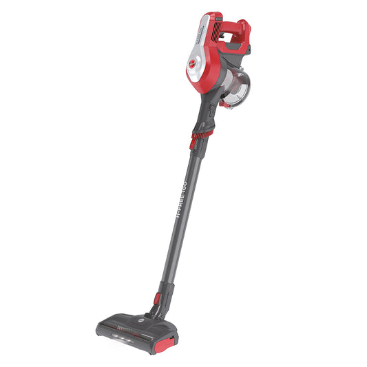8059019051314 HOOVER HF122RDD001 H-Free 100 PETS 3-in-1 Cordless Stick Vacuum with Easy-Empty Bin, 25-Minute Runtime, Pet Hair Remover & Mini Turbo Brush, Dusting Brush & Crevice Tool Onboard, 0.9 Litres, 22V, Red HF122RDD001 Brambles Cookshop 1