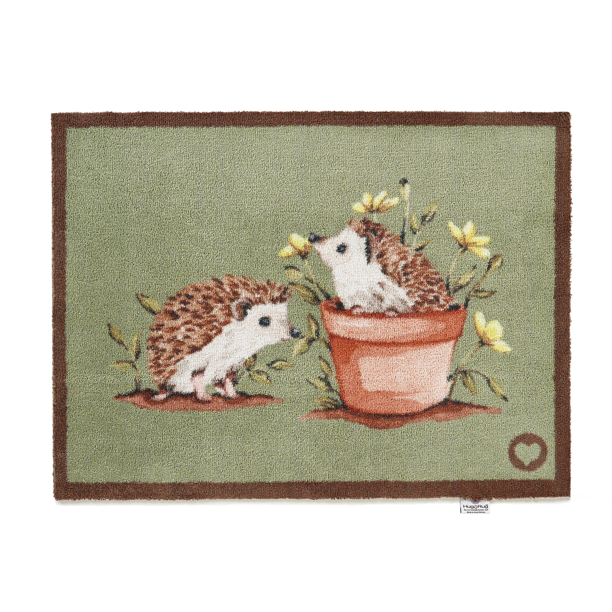 5026134636668 PT636668 Hug Rug Hedgehog Friends Runner 65x150cm