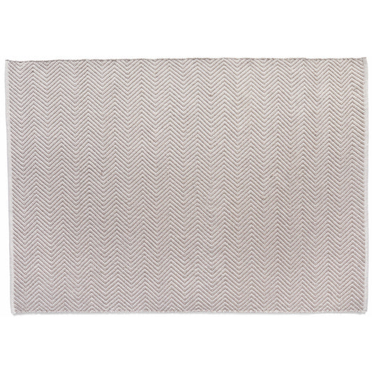 5026134540521 PT540521 Hug Rug Woven Herringbone Rug Natural 80X150cm