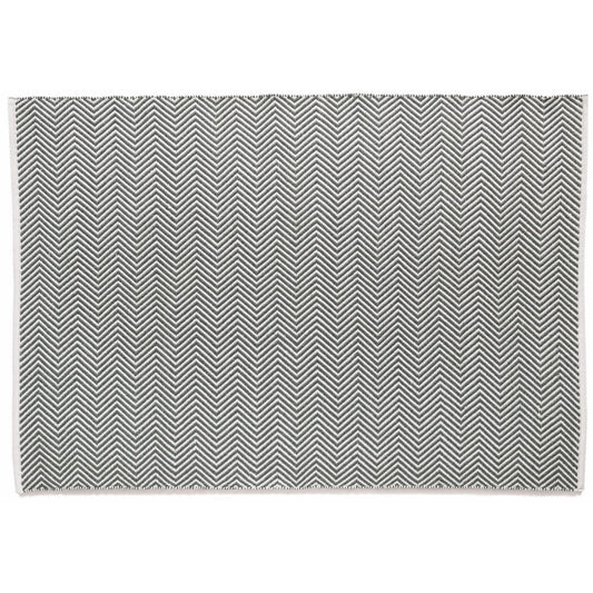 5026134562202 PT562202 Hug Rug Woven Herringbone Rug Warm Grey 120X170cm