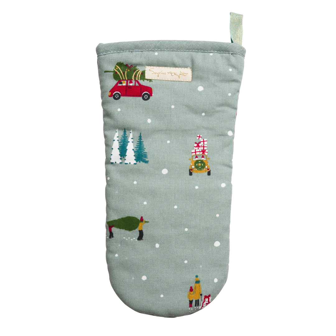 Sophie Allport Home for Christmas Oven Mitt