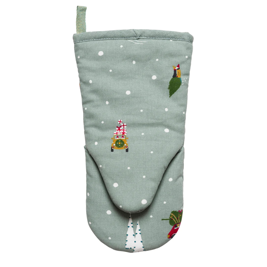 Sophie Allport Home for Christmas Oven Mitt