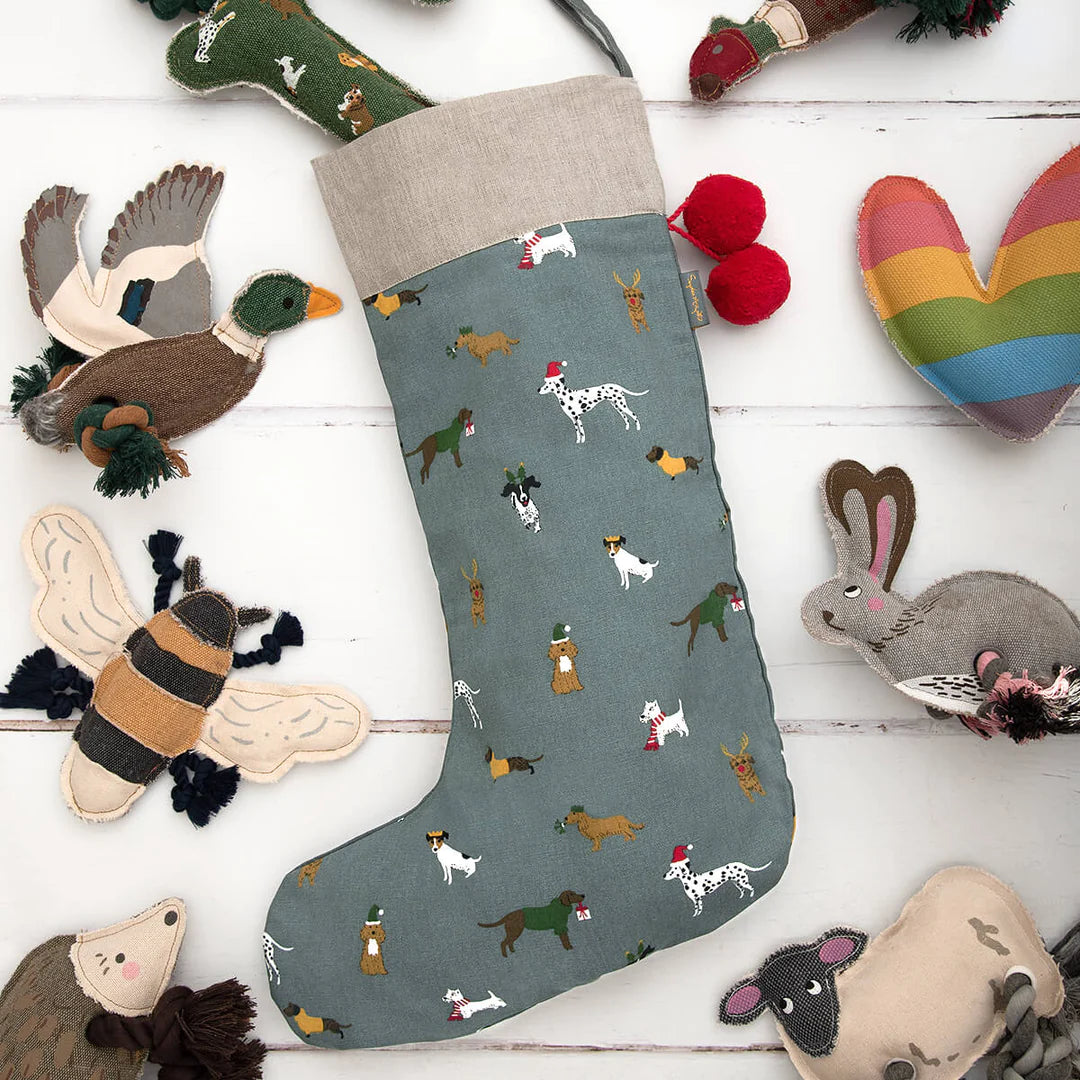 Sophie Allport Christmas Dogs Christmas Stocking