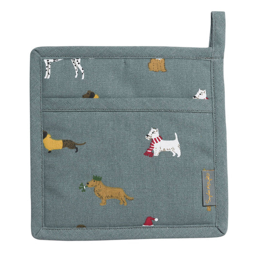 Sophie Allport Christmas Dogs Pot Grab