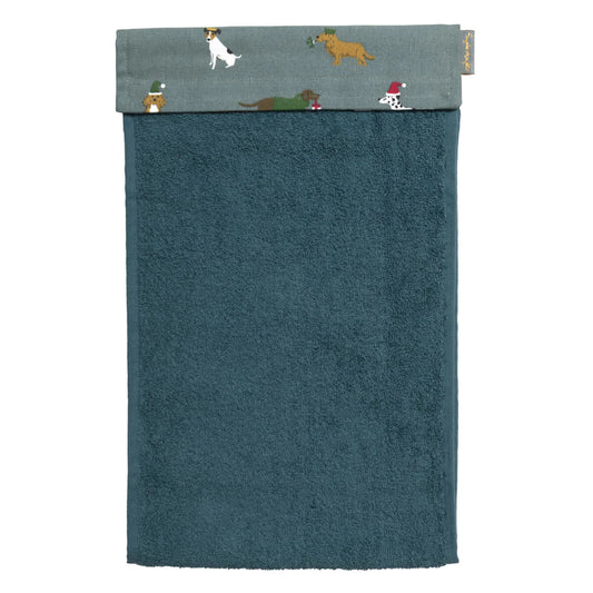 Sophie Allport Christmas Dogs Roller Hand Towel