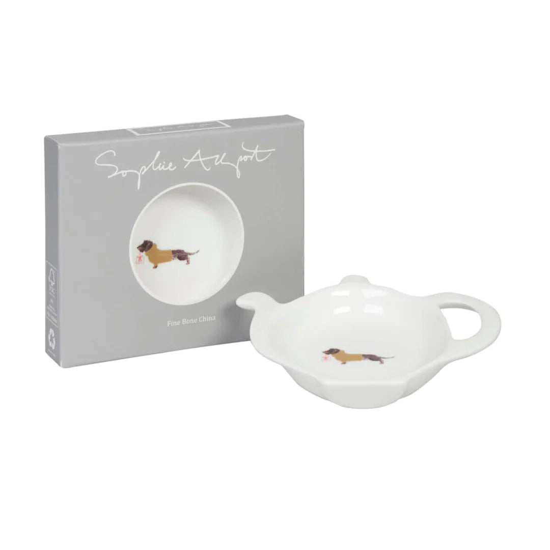 Sophie Allport Christmas Dogs Tea Bag Tidy