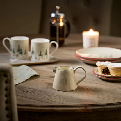 Sophie Allport Christmas Stags Mini Stoneware Jug