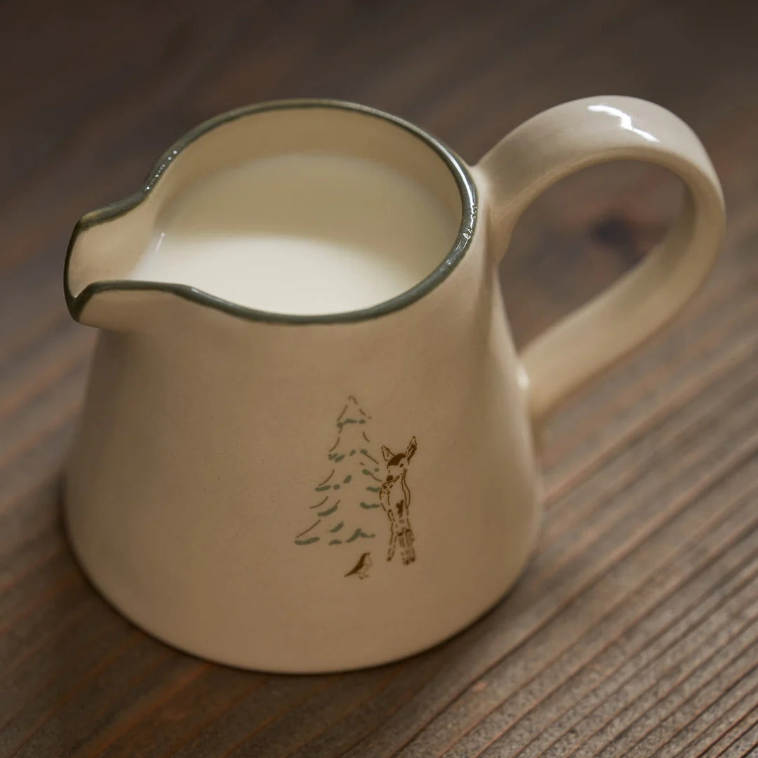 Sophie Allport Christmas Stags Mini Stoneware Jug