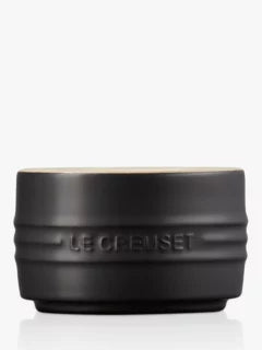 Le Creuset Satin Black  Stoneware Stackable Ramekin