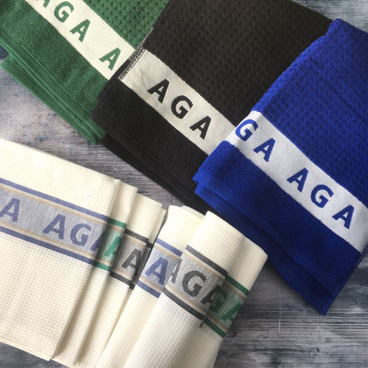 AGA Tea Towel - Green