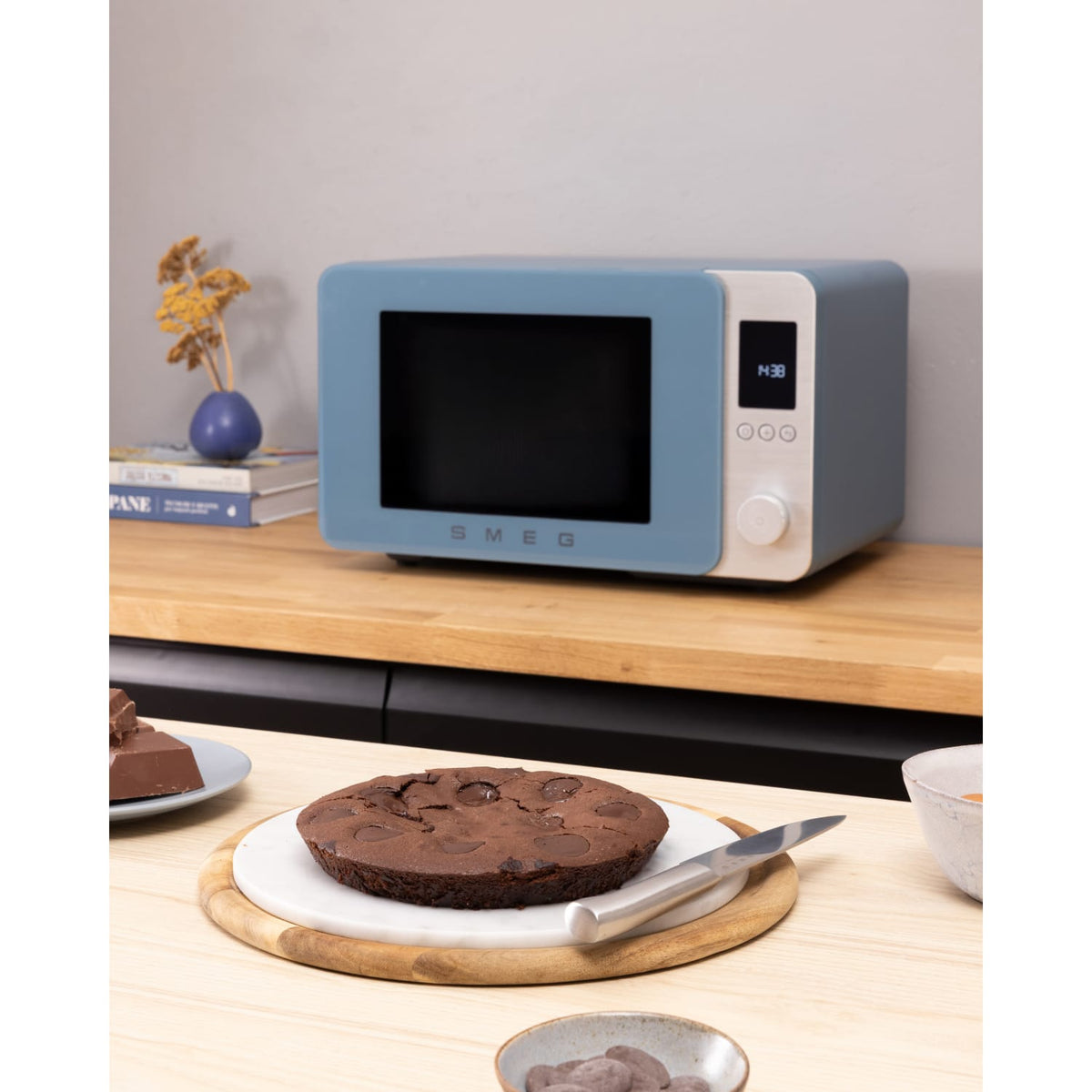 Microwave with Oven Blue