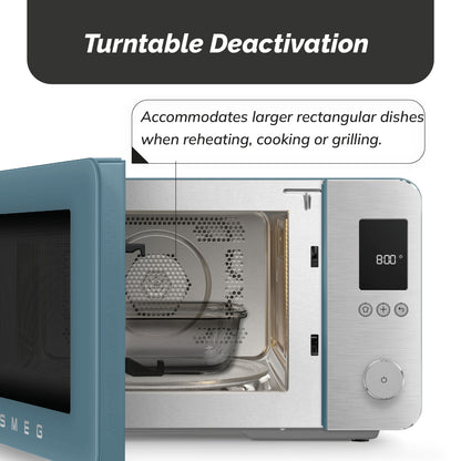 Microwave with Oven Blue