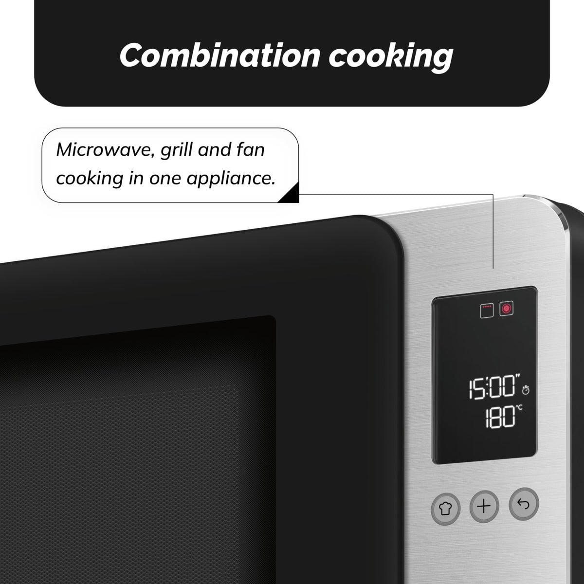 Microwave with Oven Black