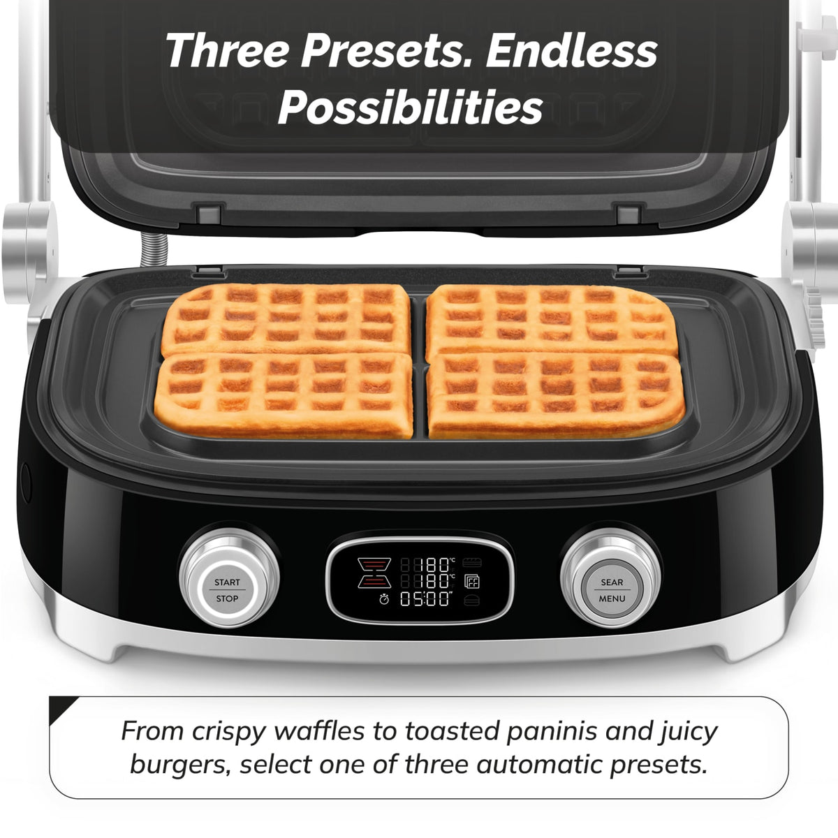 Multiuse Grill in Black