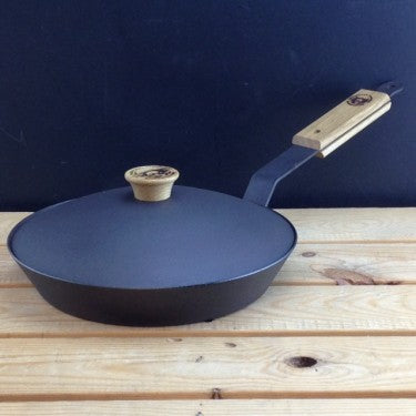 Netherton Foundry 10" spun iron sauté pan & lid (26cm) 5413346262448 NFS-209