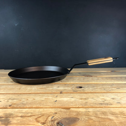 Netherton Foundry 11" crepe pan spun iron (28.5cm) 5413346283283 NFS-341 1