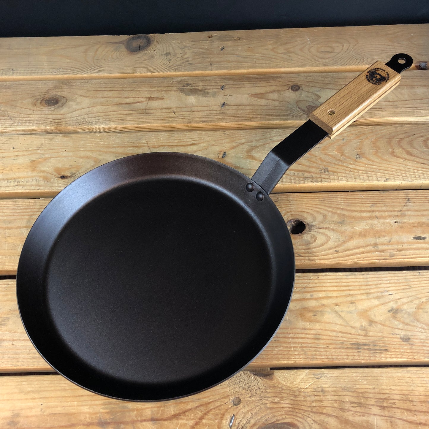 Netherton Foundry 11" crepe pan spun iron (28.5cm) 5413346283283 NFS-341 2