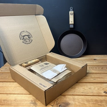 Netherton Foundry Make your own 10" spun iron frying pan (26cm) 5065017590130 NFS-112MYO