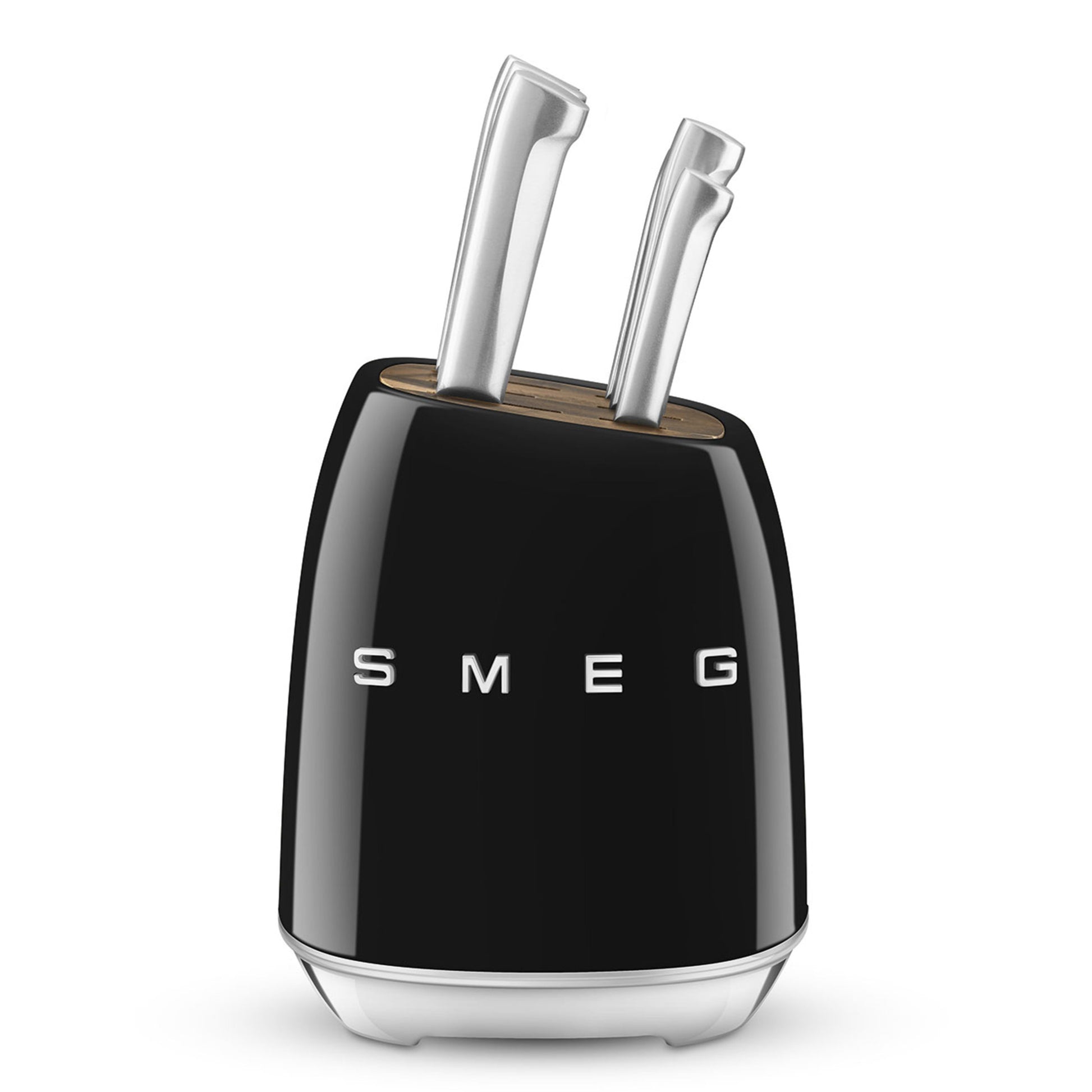 Smeg Knife Block Black KBSF02BL