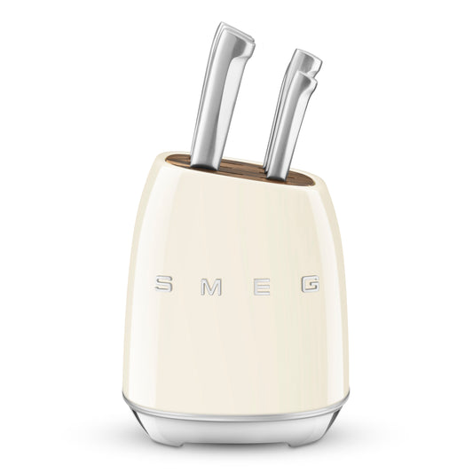 Smeg Knife Block Cream KBSF02CR
