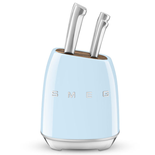 Smeg Knife Block Pastel blue KBSF02PB