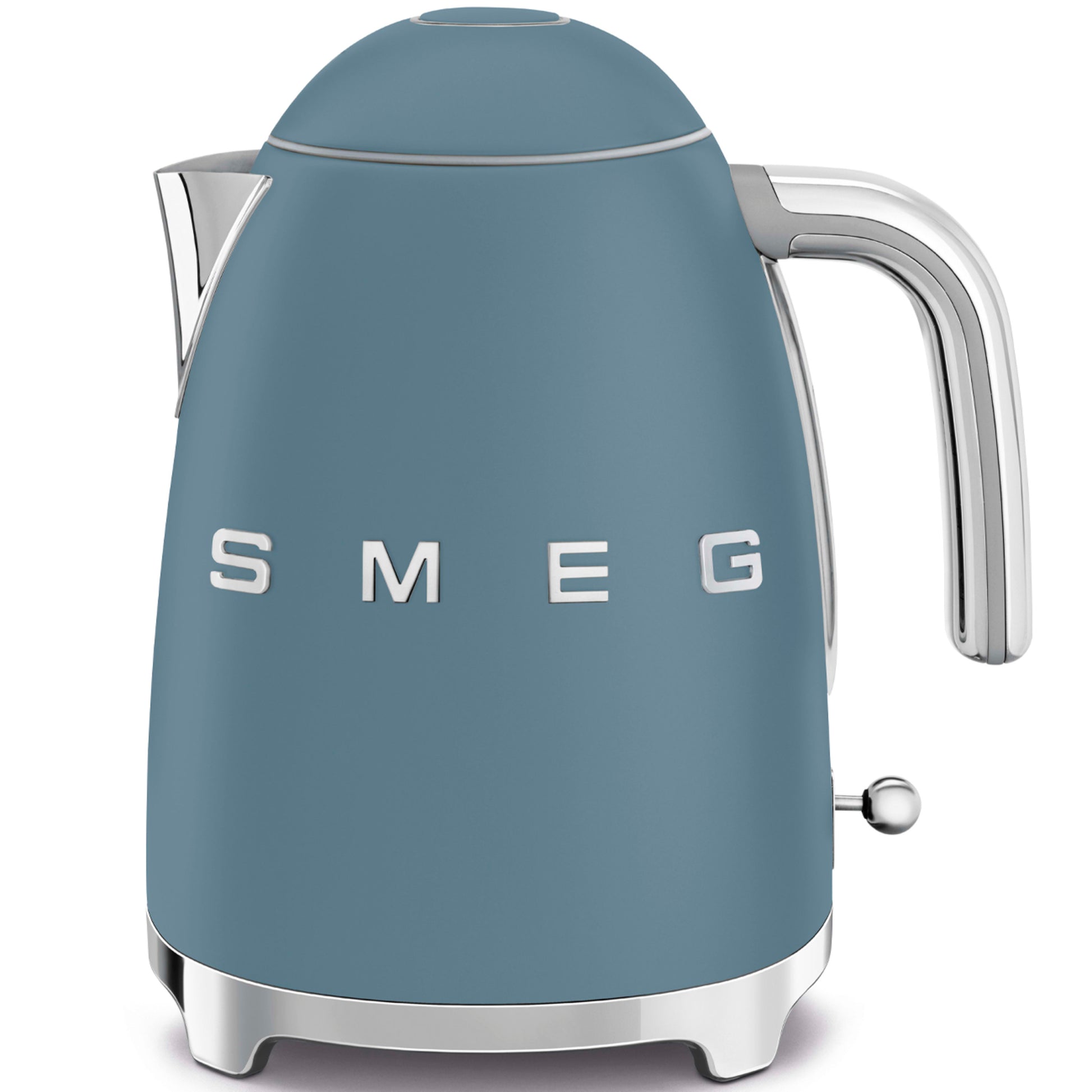 8017709343743 SMEG Kettle in Matte Storm Blue KLF03SBMUK