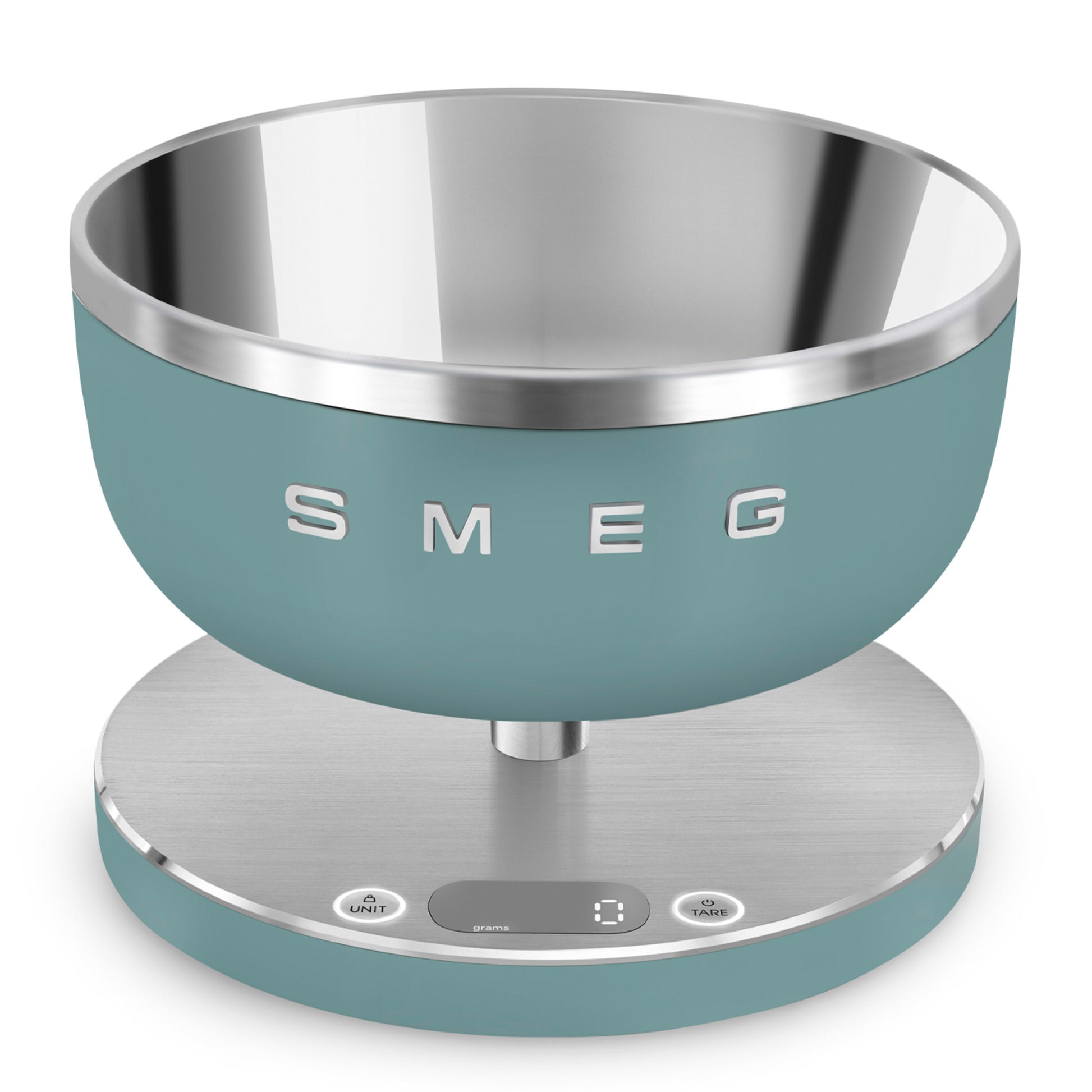 8017709338206 SMEG Kitchen Scales in Emerald KSC01EGMWW