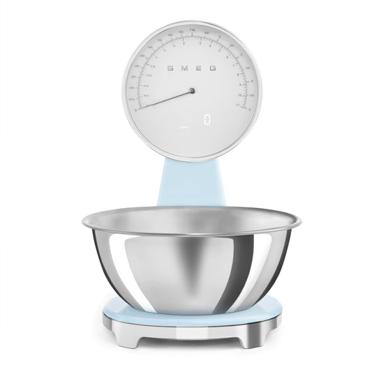 Smeg Kitchen Scales in Pastel Blue KSF01PBWW