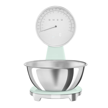 Smeg Kitchen Scales in Pastel Green KSF01PGWW